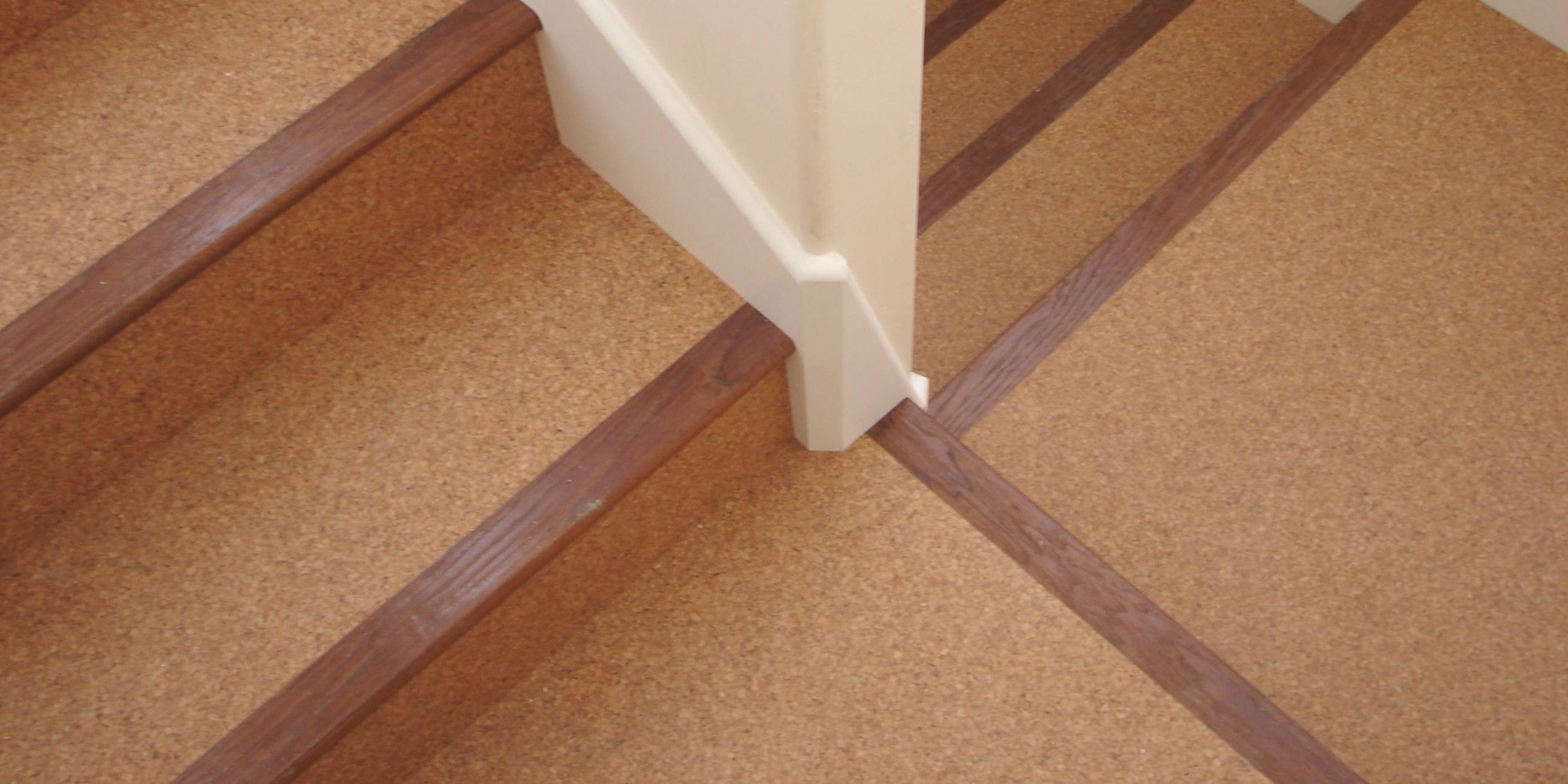 trap bekleden met kurk